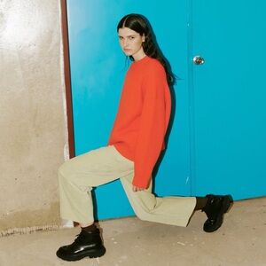 KLOKE Aurelius Velvet Pants in Citron Yellow